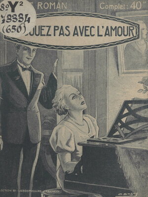cover image of Ne jouez pas avec l'amour
